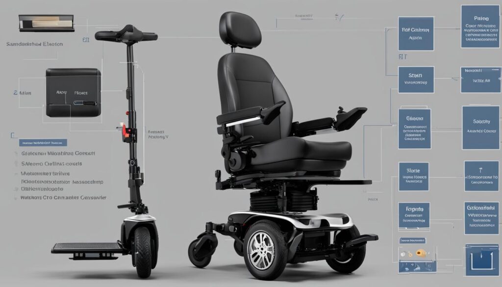 站立輪椅部件清單