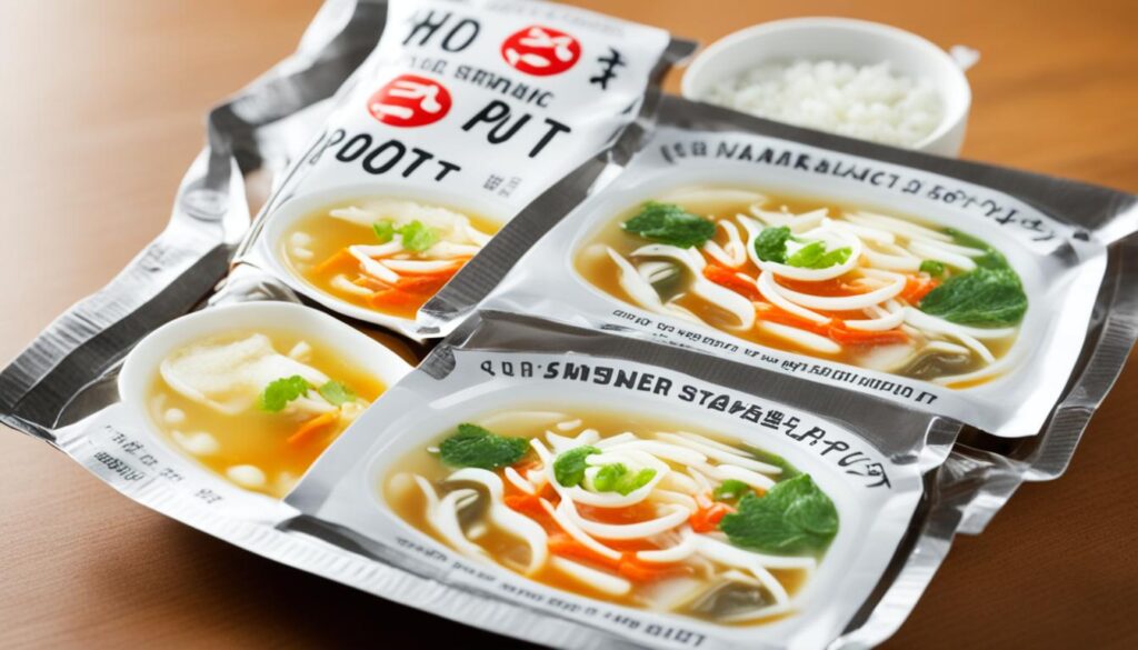 hot pot broth and soup base packet