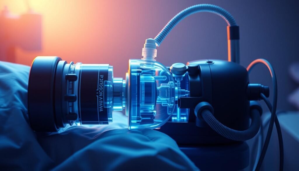 生成雙氣壓睡眠呼吸機的圖片 生成雙氣壓睡眠呼吸機的圖片
