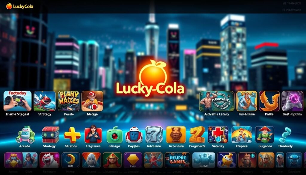 LuckyCola game categories LuckyCola game categories
