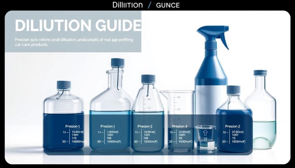 洗車用品稀釋比例指南 洗車用品稀釋比例指南