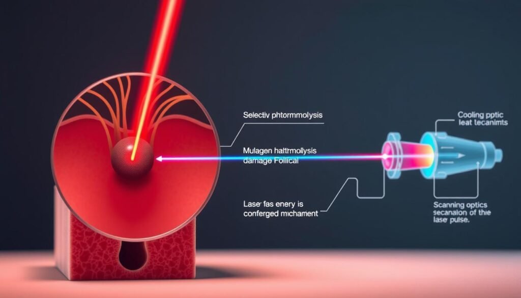 激光脫毛技術原理