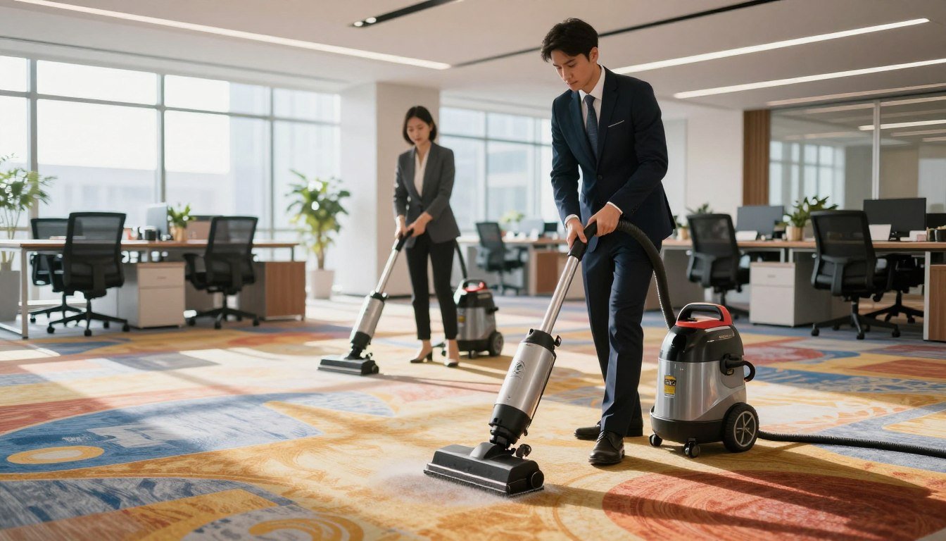 企業如何透過定期地毯清潔服務達成環境衛生標準？